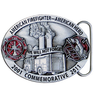 2011 American Firefighter commemorative buckle