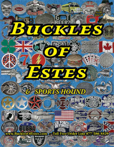 Belt Buckles of Estes - thousands of buckles provide a belt buckle for almost anyone.