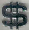 4889C Chrome dollar sign.jpg (6644 bytes)