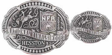 2020 Adult and Youth Hesston NFR buckles