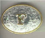 Gold and Silver Initial F