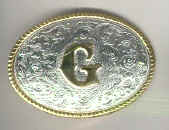 Gold and Silver Initial G