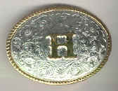 Gold and Silver Initial H