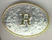 Gold and Silver Initial R