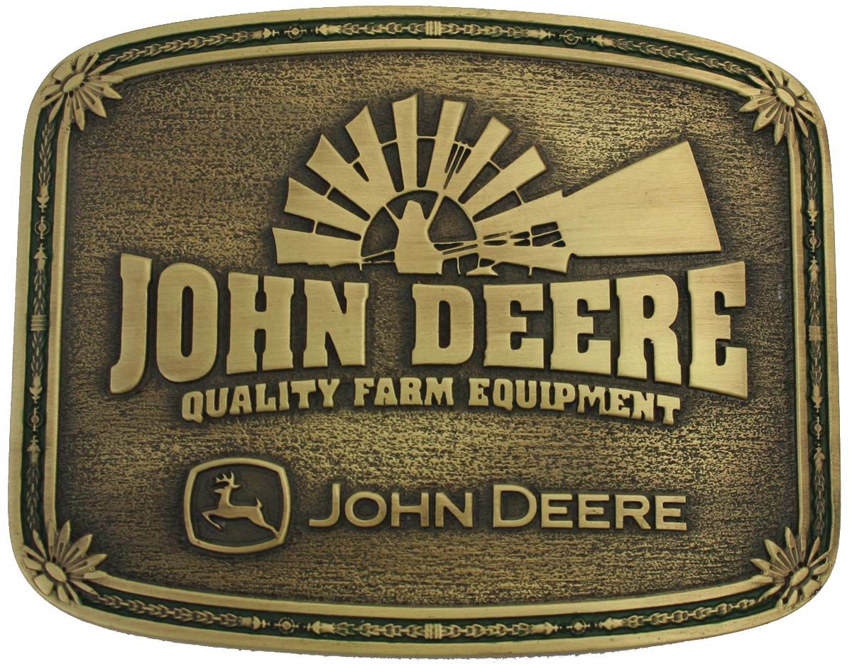 john deere belt buckle price guide
